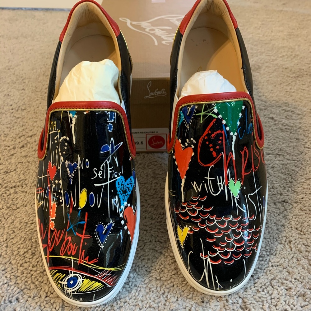 Christian Louboutin flat loafers